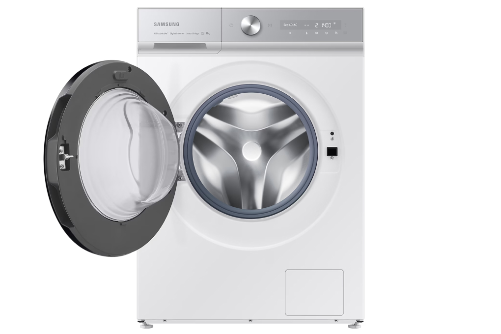 Máy giặt Samsung WW14BB944DGHSV mở cửa lồng giặt