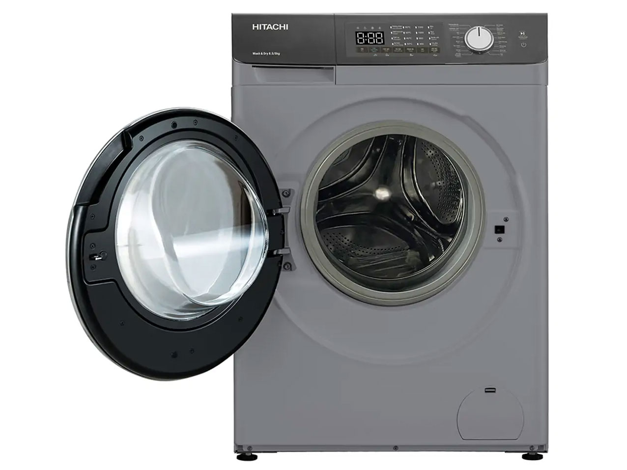 Cửa mở và lồng giặt của Hitachi BD-D852HVOS