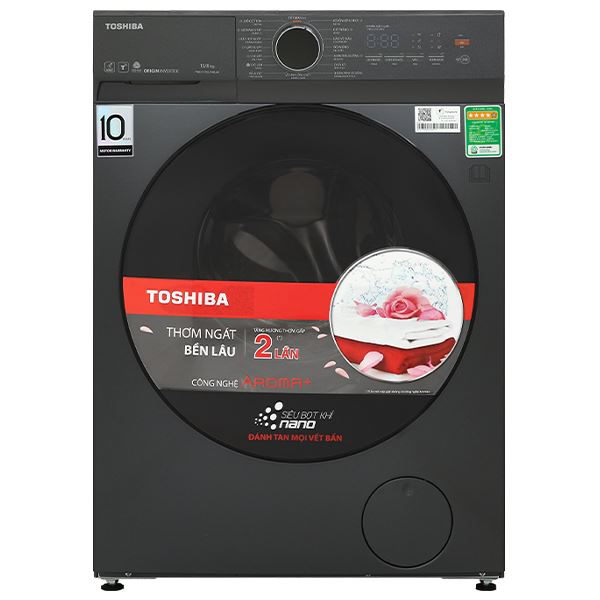 Máy giặt sấy Toshiba Inverter giặt 13 kg - sấy 8 kg TWD-T21BU140UWV(MG)