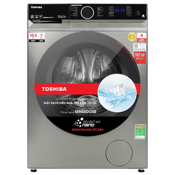 Máy Giặt Sấy Toshiba 10.5 Kg WD-BM115GF4V(SK)