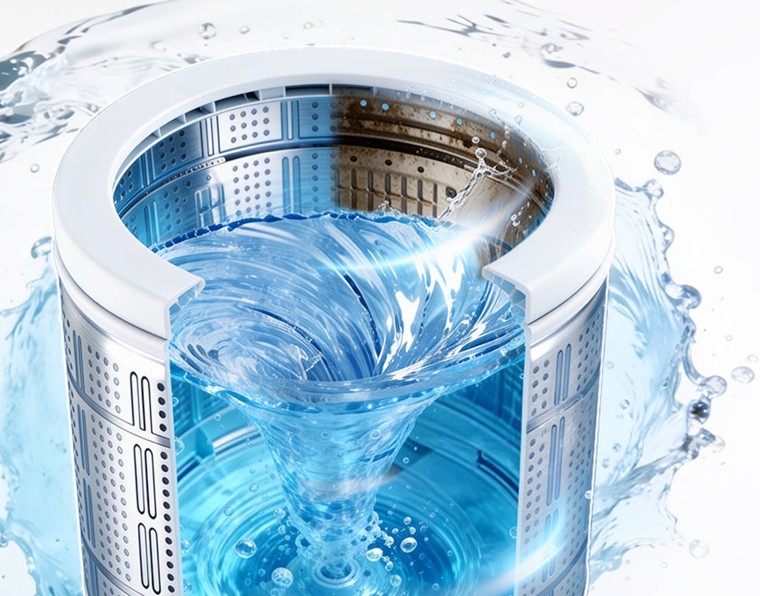 Auto Tub Clean tự làm sạch lồng giặt của Sharp ES-TN141ED-DG
