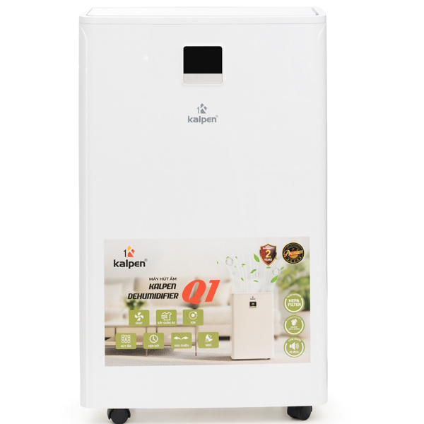 Máy hút ẩm kết hợp lọc không khí Kalpen Q1 (25 lít) - ảnh chi tiết