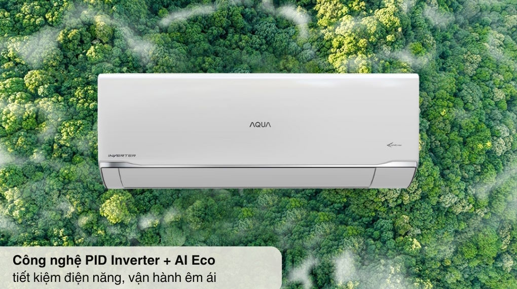 PID Inverter và AI Eco của máy lạnh Aqua AQA-RV18TA