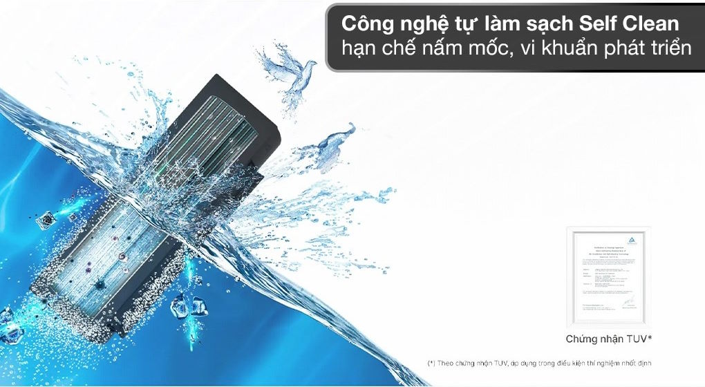 Tự làm sạch Self Clean của máy lạnh Aqua AQA-RV18TA
