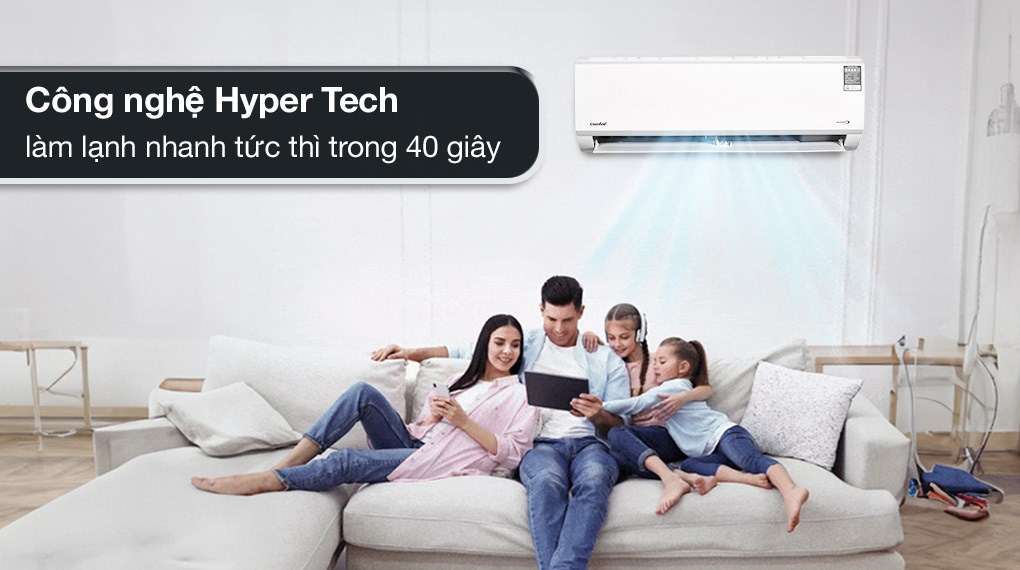 Công nghệ Hyper Tech của máy lạnh Comfee CFS-28VAFF-V