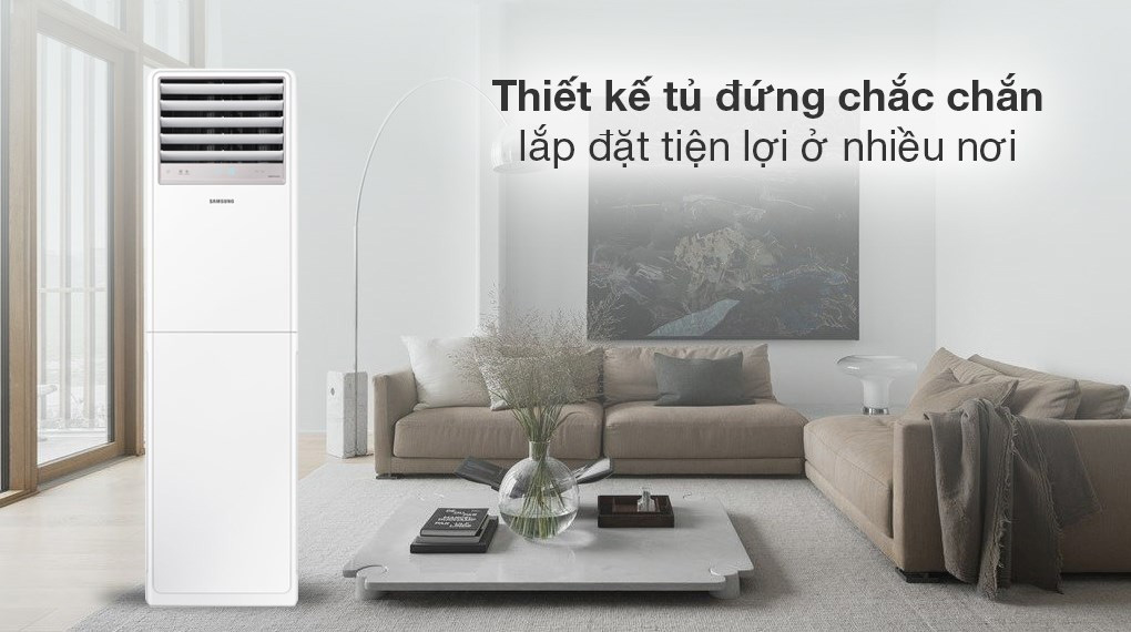 Máy lạnh tủ đứng Samsung Inverter 5 HP AC048BNPDKC/TC 3 pha - ảnh sản phẩm