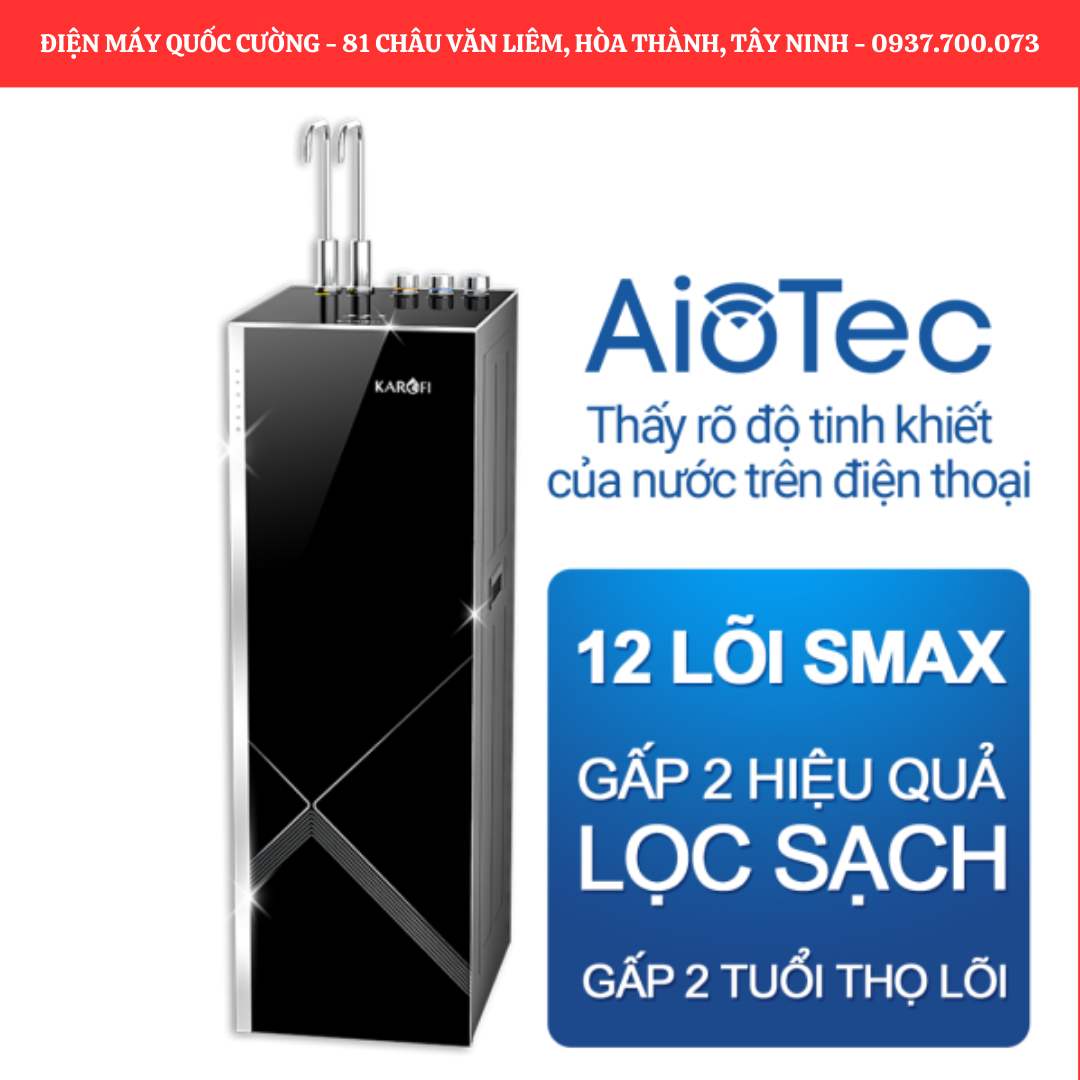Máy lọc nước nóng lạnh Karofi KAD-M85