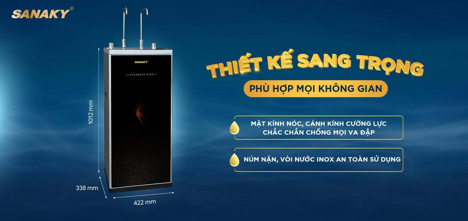 Máy lọc nước Sanaky Hydrogen kiềm SNK-E2HK006 10 lõi - ảnh minh họa