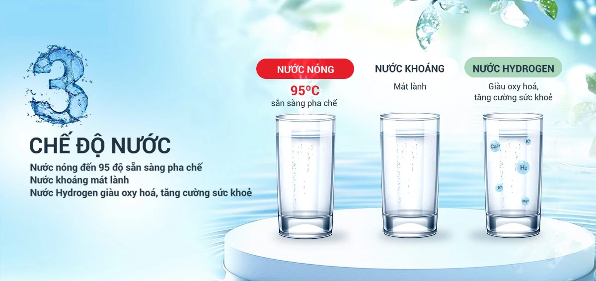 Máy lọc nước Sanaky nóng Hydrogen khoáng 12 lõi SNK-TV2HK021 - ảnh minh họa