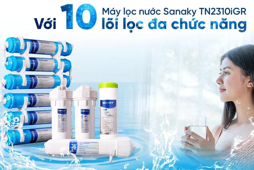Máy lọc nước Sanaky TN2310iGR - ảnh sản phẩm