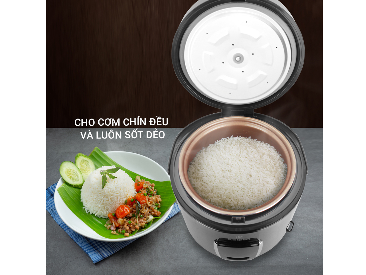 Nồi cơm điện Kalpen R7 1.8 lít - chi tiết sản phẩm