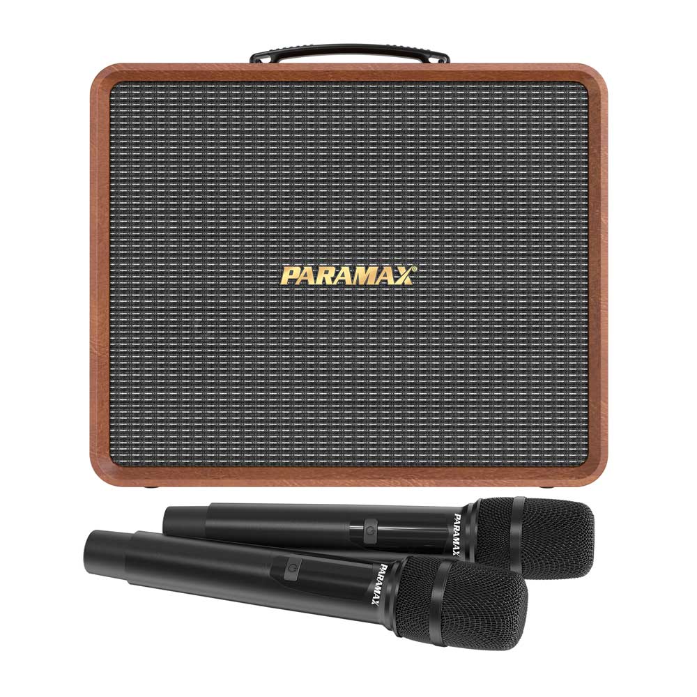 Loa karaoke xách tay PARAMAX Sonus Bass 25cm 200W