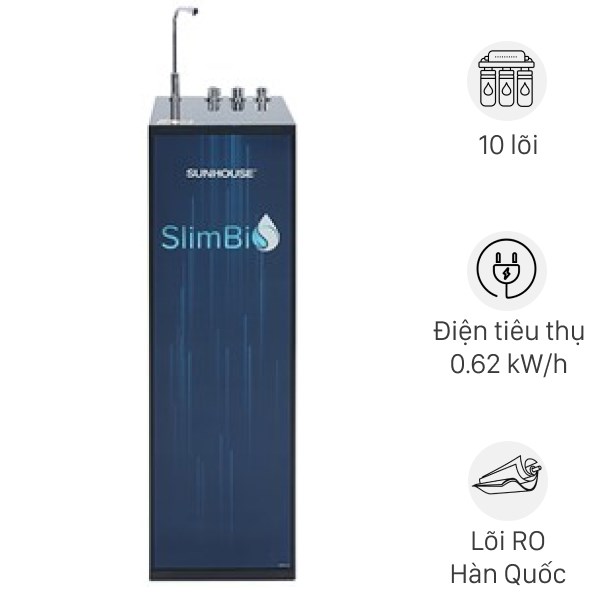 Máy lọc nước SUNHOUSE 10 Lõi SHA76213CK-S