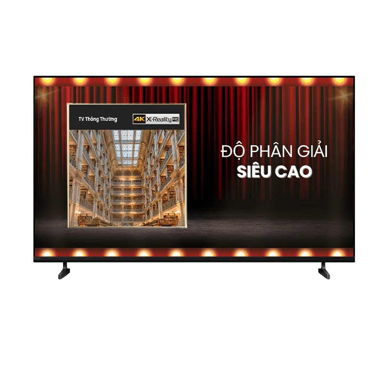 Công nghệ 4K X-Reality PRO trên Sony K-75S20M2