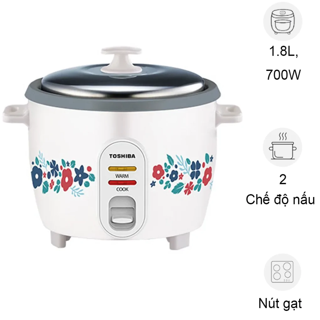 Nồi Cơm Điện Toshiba RC-18MH2PV(F)
