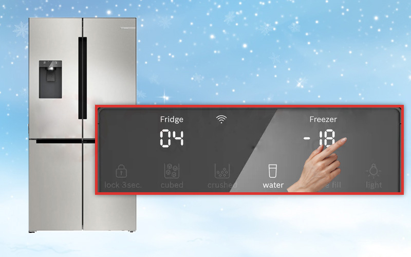 Tủ lạnh 4 cửa Bosch 574 lít KFD96APEA serie 6 - VitaFresh XXL – Giữ thực phẩm tươi lâu hơn