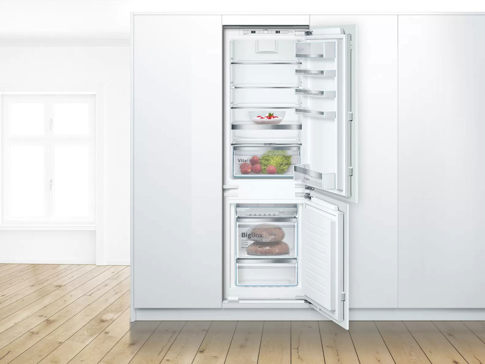 Tủ lạnh âm tủ Bosch KIN86AF30O - 187 lít - Khử mùi tốt