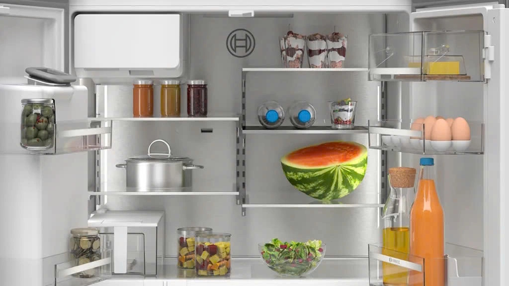 Tủ lạnh 4 cánh kiểu Pháp Bosch KFI96AXEA Serie 6 - 574 lít - Bảng điều khiển cảm ứng hiện đại và tiện lợi