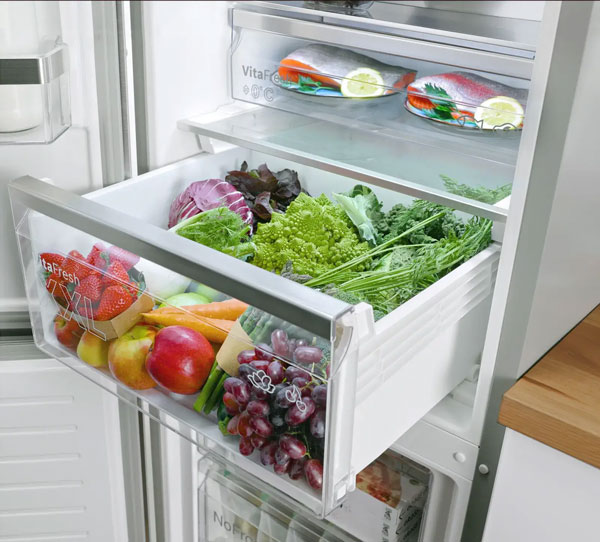 Tủ lạnh Bosch 4 cánh chéo KFN96APEAG 605 lít - Cảm biến FreshSense tạo môi trường lưu trữ hoàn hảo