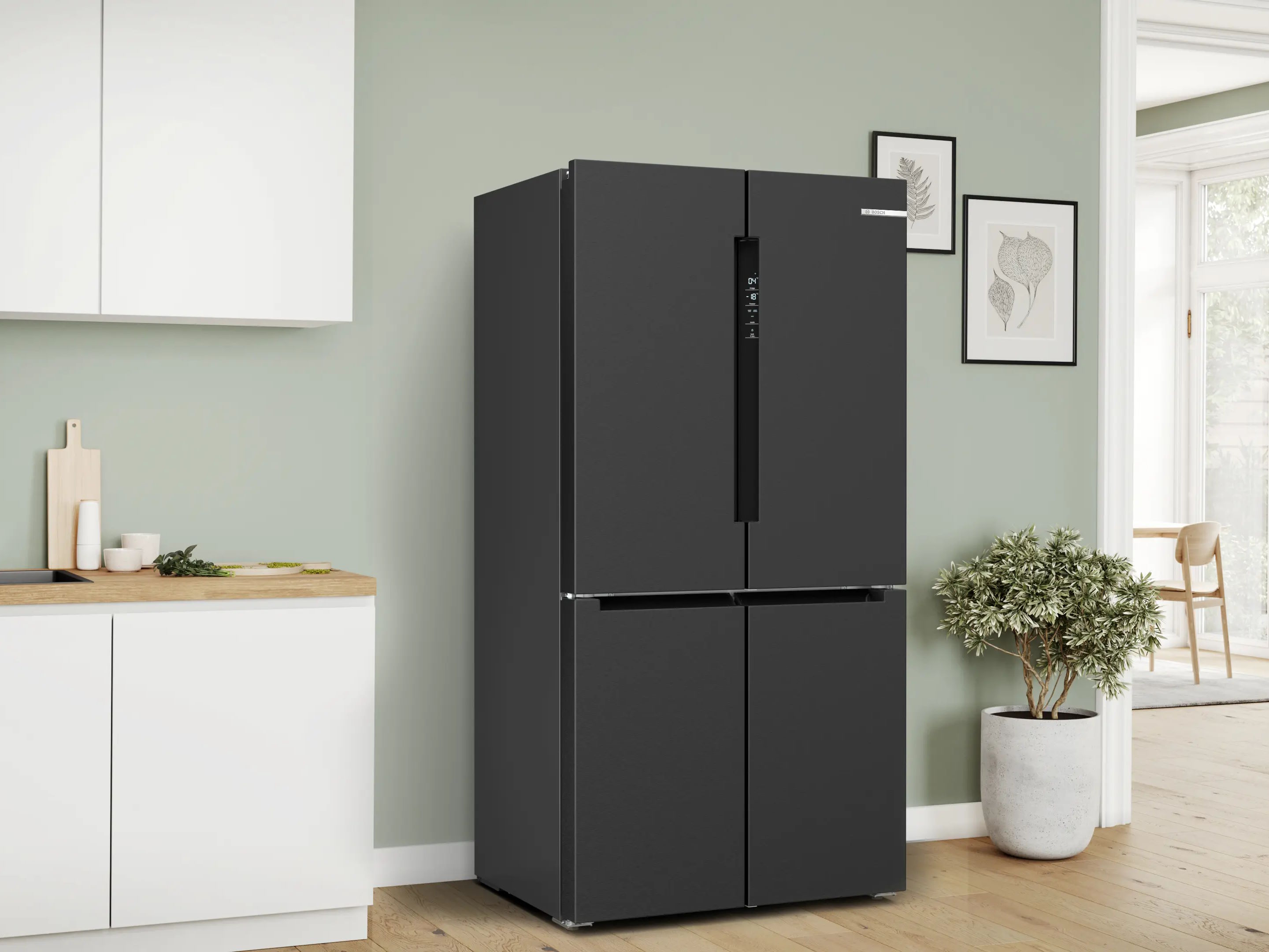 Tủ lạnh Bosch KFN96AXEA - Dung tích XXL 605L – Giải pháp lưu trữ lý tưởng cho gia đình đông thành viên