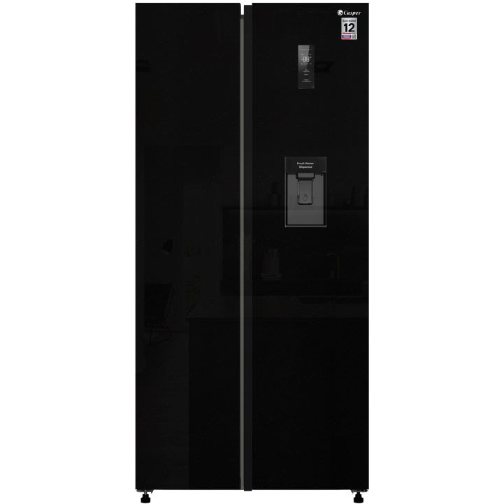 Tủ lạnh Casper Inverter 460 lít RS-D462SBS - Thiết kế sang trọng, điểm nhấn cho không gian bếp hiện đại