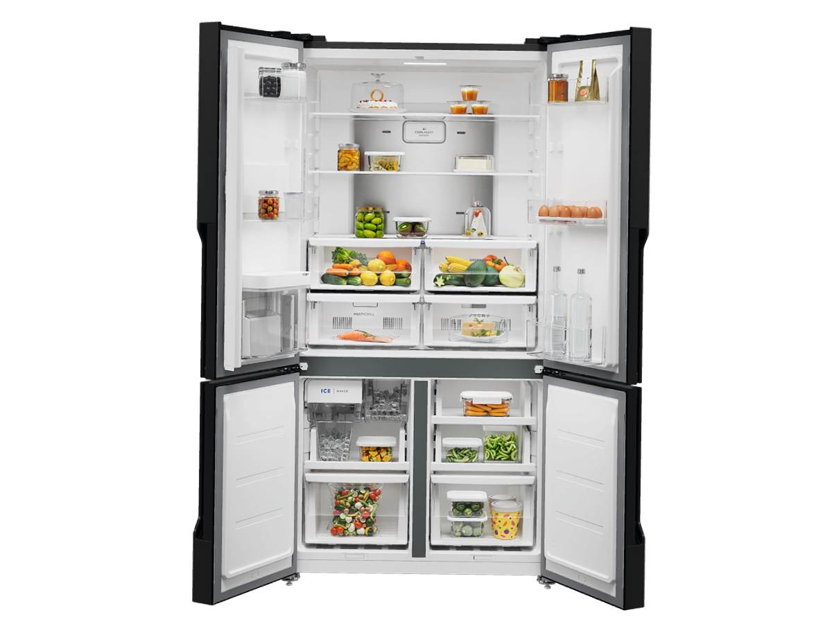 Tủ lạnh Electrolux 4 cánh Serie 800 562 lít EQE5760B-B - Ngăn MultiChill linh hoạt nhiều mức nhiệt độ bảo quản