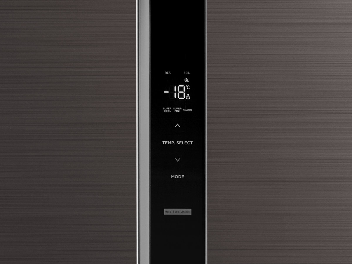 Tủ lạnh Side By Side Midea Inverter 555 lít MDRS710FGG28VN - Khử mùi khó chịu với Platinum Fresh