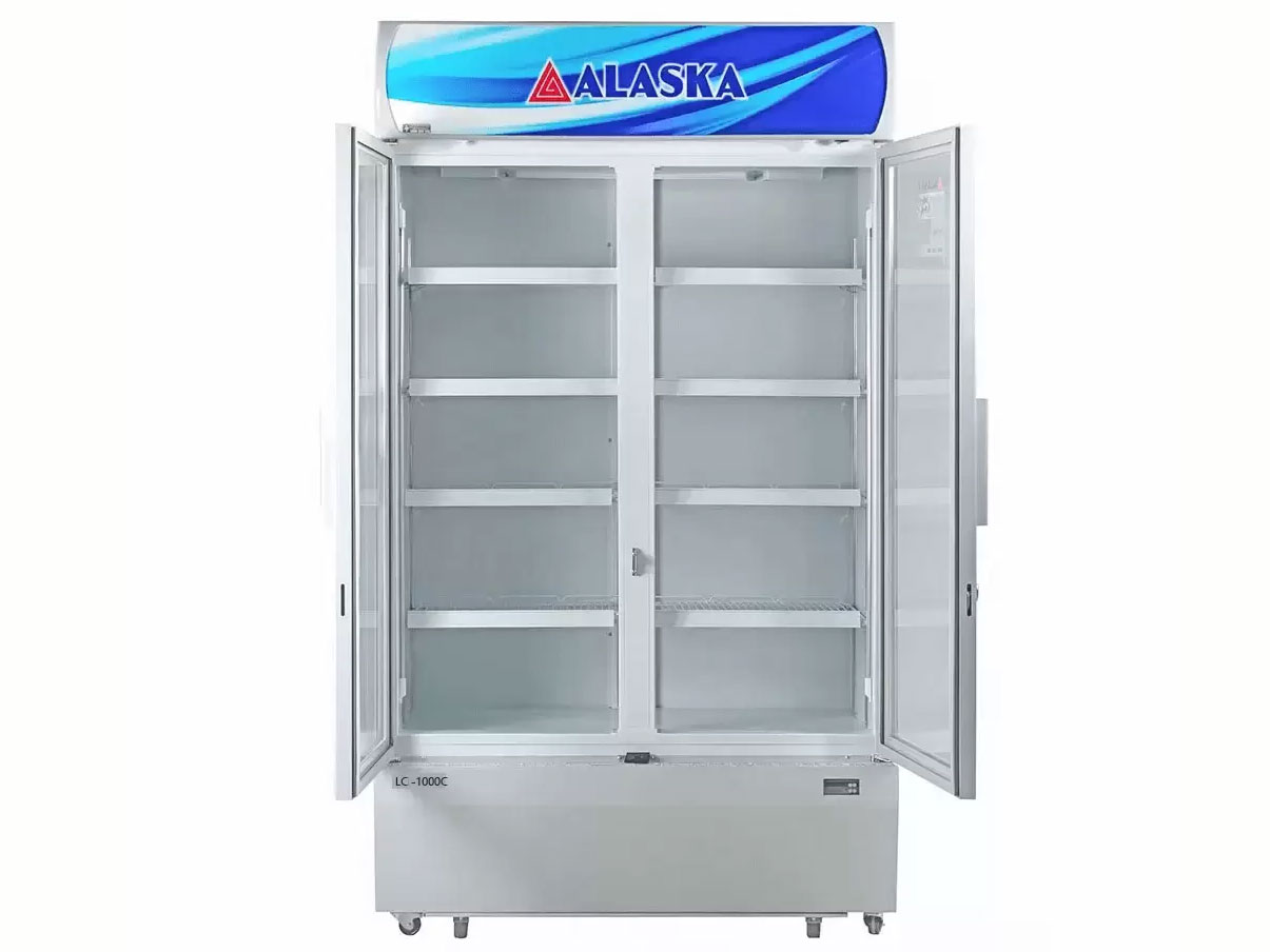 Tủ mát Alaska LC-1000C thiết kế