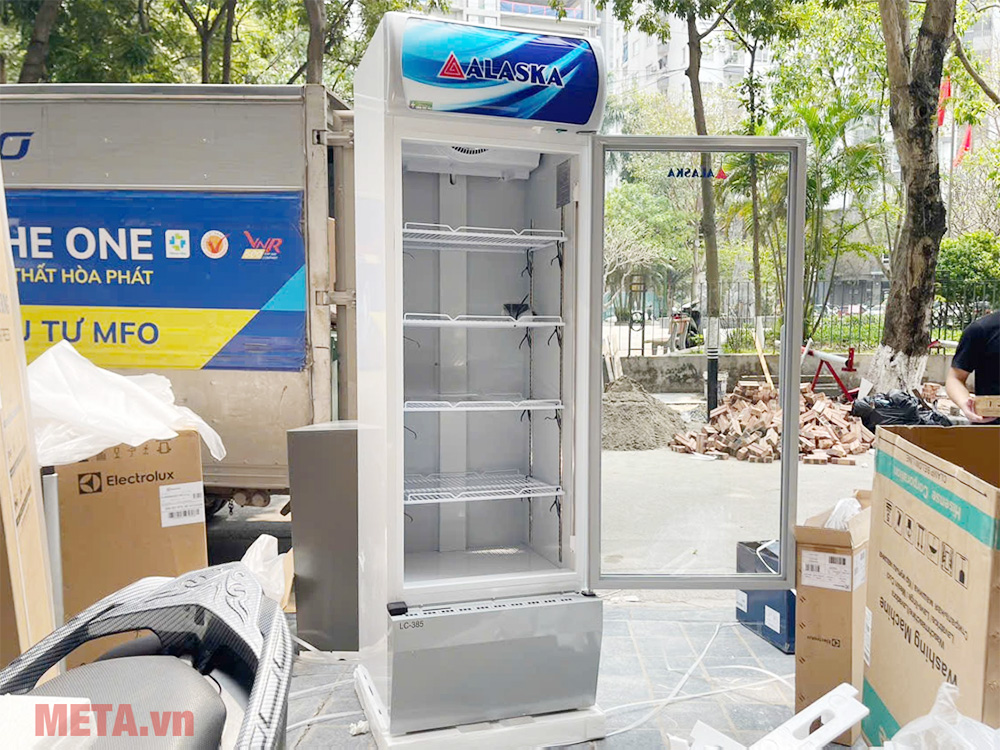 Tủ mát Alaska LC-385 làm lạnh