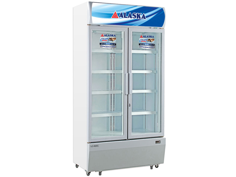 Tủ mát Alaska LC-600C thiết kế