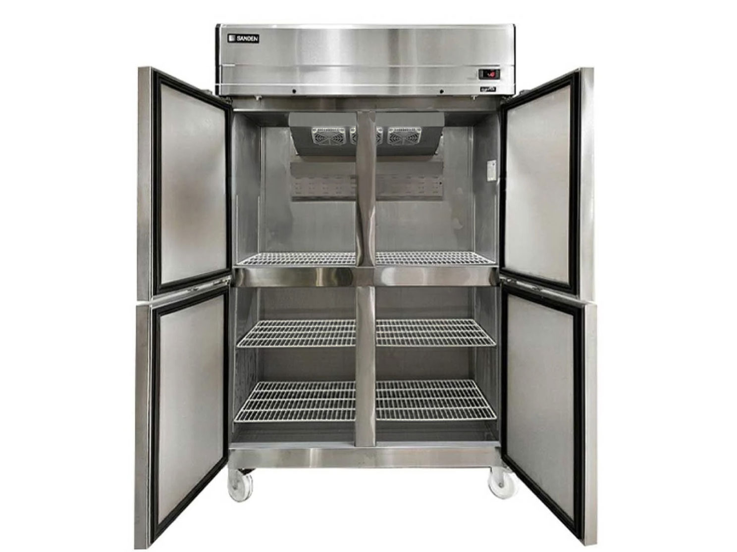 Tủ mát Sanden SRR3-1200i tiện ích