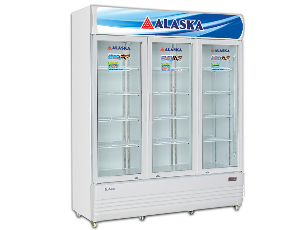 Tủ mát Alaska SL-14C3/LC-1200C3 tiện ích