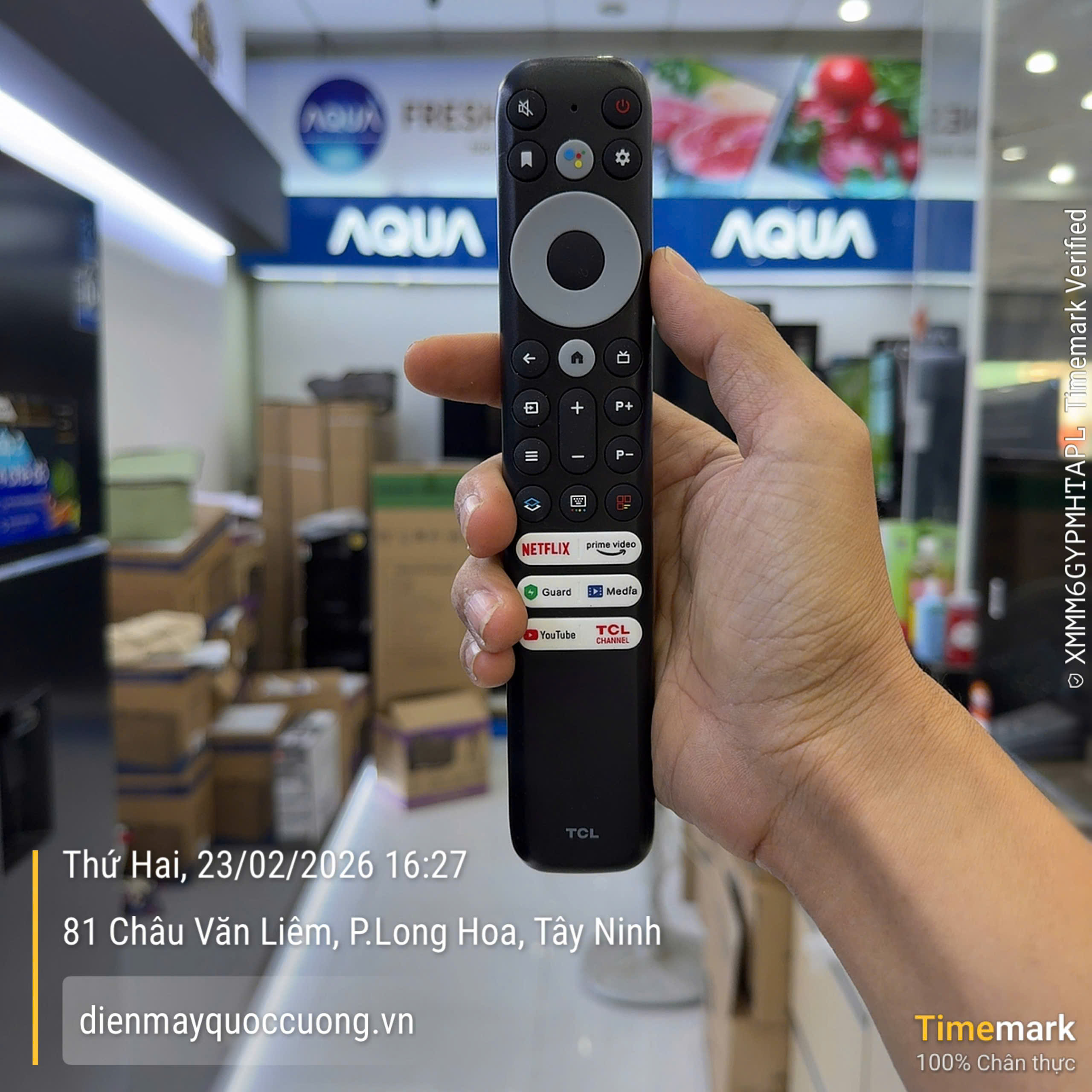 Remote Google Tivi TCL