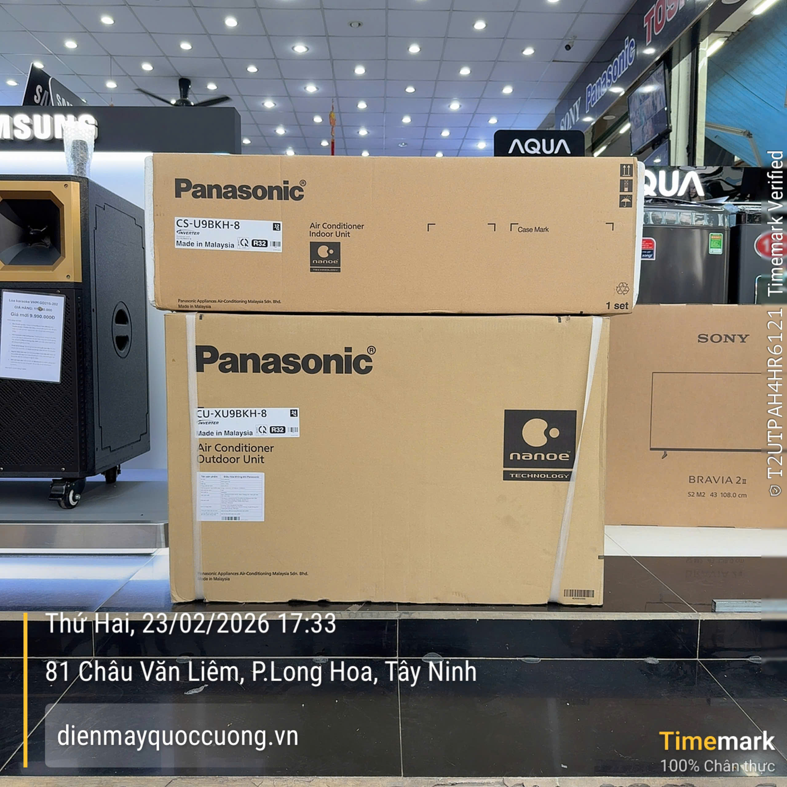 Máy lạnh Panasonic Inverter 1 HP CU/CS-U9BKH-8