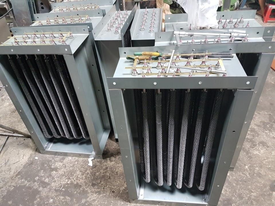 Điện trở sấy có cánh tản nhiệt dạng I điện áp 220v hoặc 380v