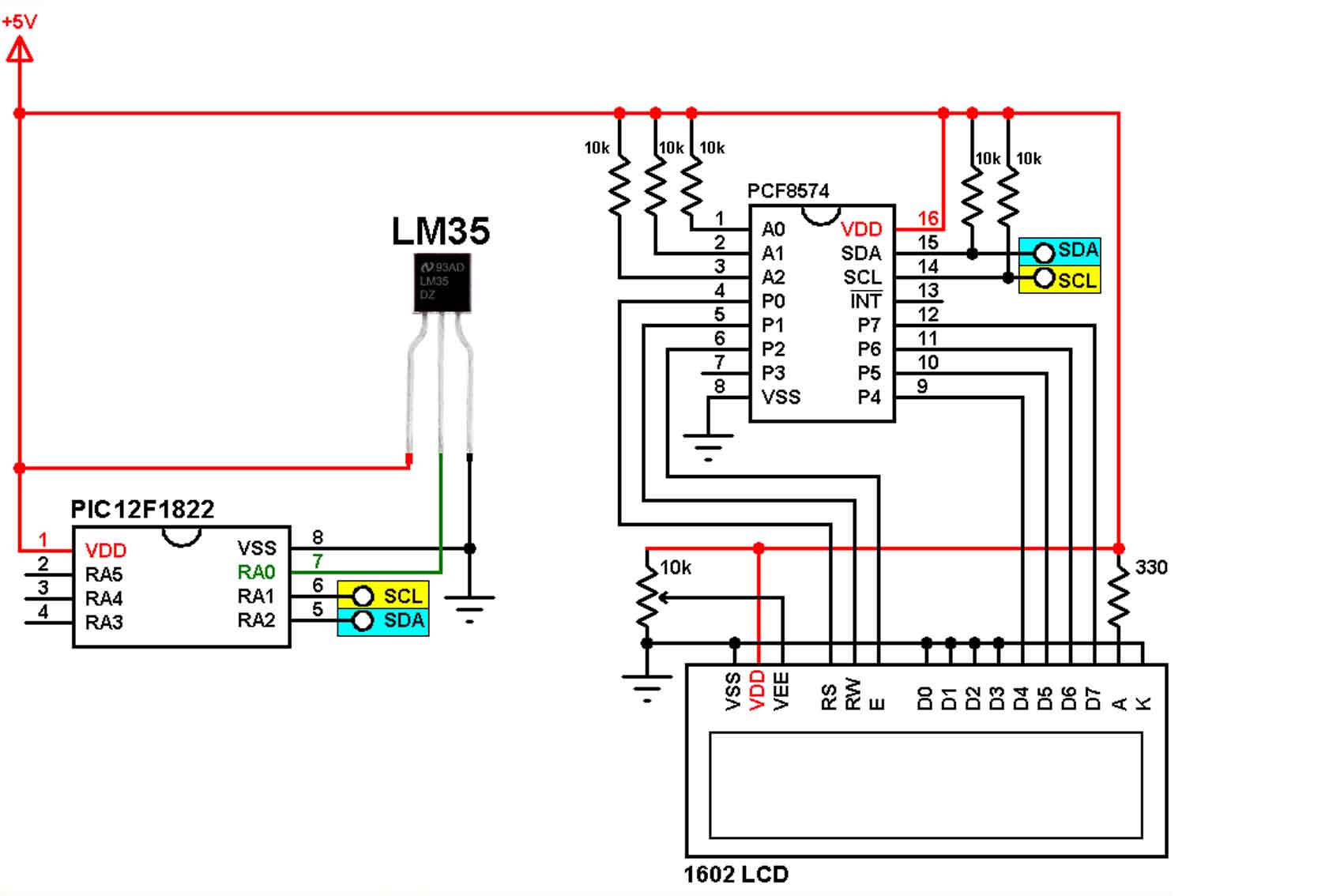 Mạch cảm biến nhiệt độ 220V