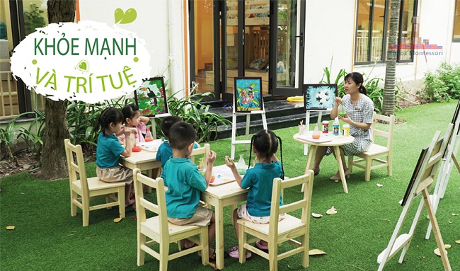 Đến với Chu Văn An - Trường mầm non Montessori trẻ sẽ được sống trong môi trường: