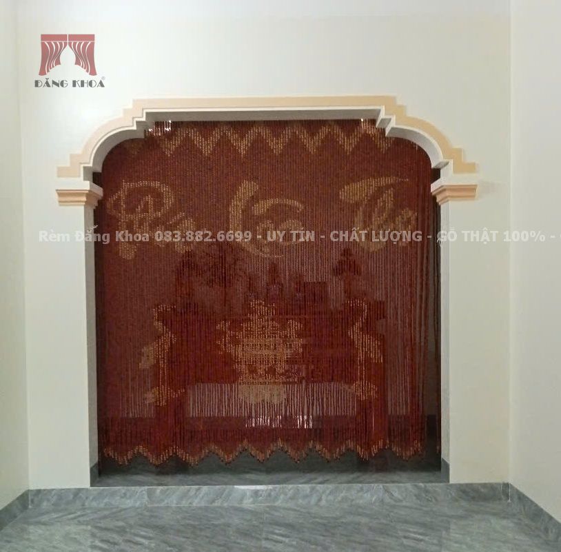 Rèm gỗ Hương PLC Đỉnh Hạc