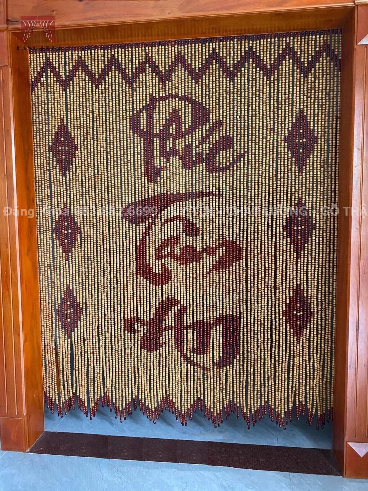 Rèm che phòng thờ Pơmu Phúc Tâm An