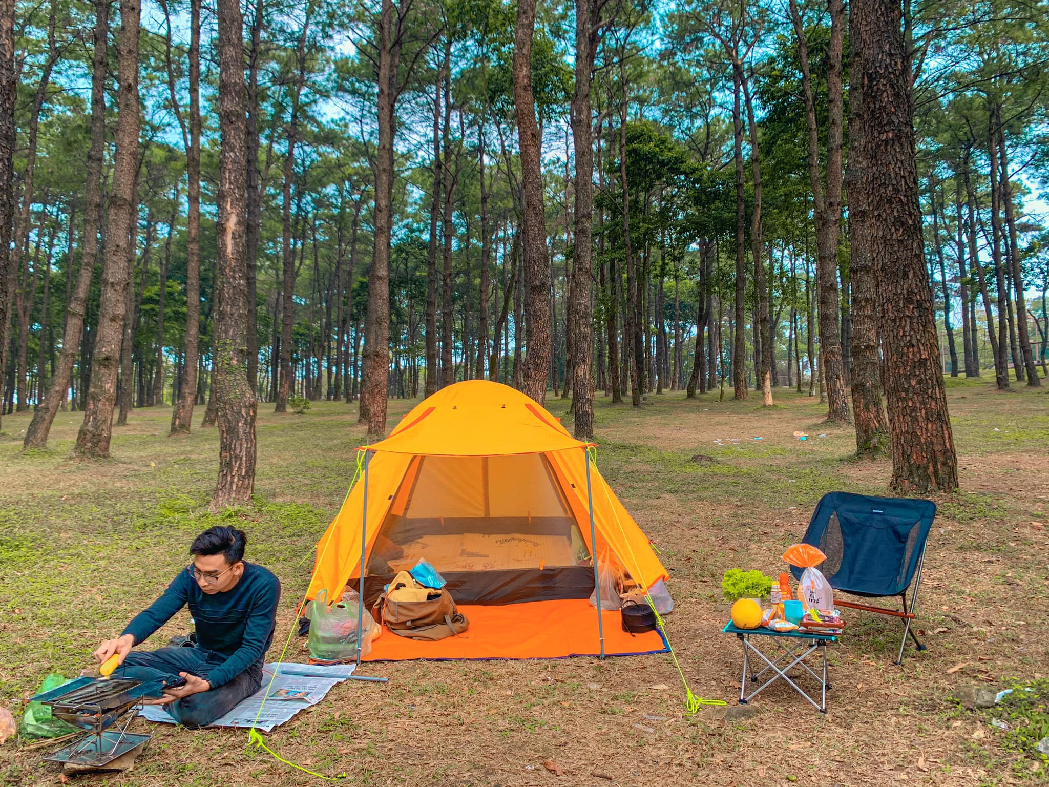 Camping vườn quốc gia Ba vì - Khung cảnh hoang sơ, hùng vĩ của thiên nhiên