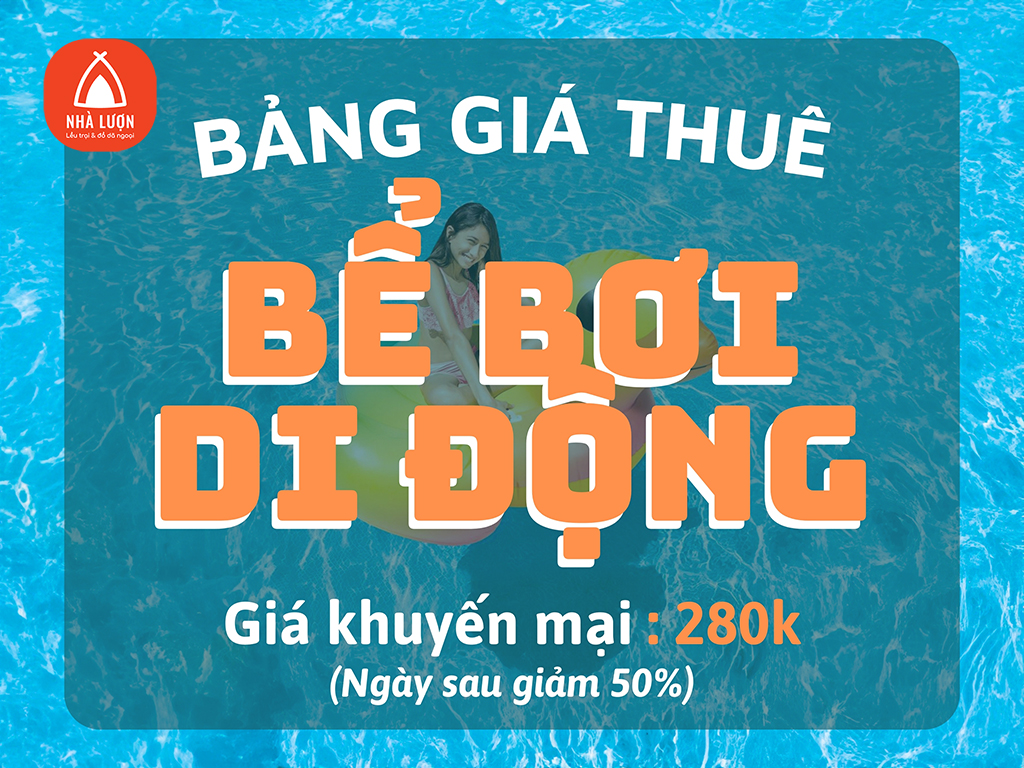 Cho thuê bể bơi phao tại Hà Nội