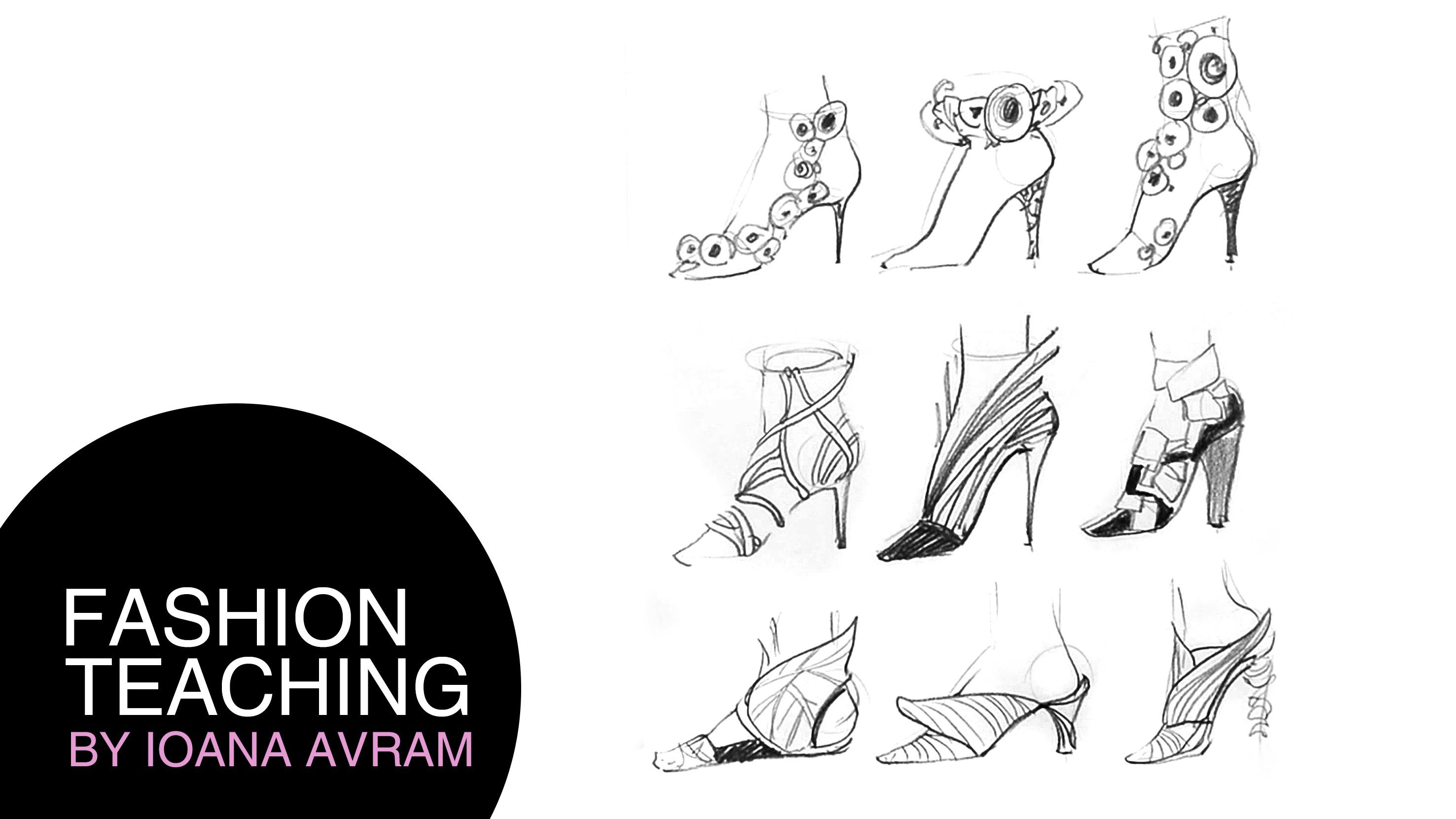 Fashion Teaching - Cảm hứng thiết kế giày từ nhiếp ảnh