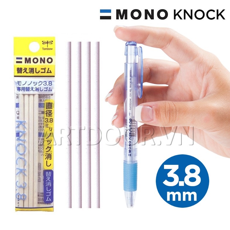 Bút gôm tẩy TOMBOW Mono Knock (3,8mm)