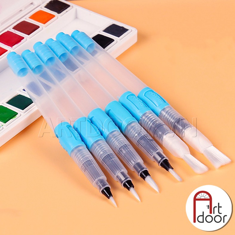 Cọ vẽ bơm nước SUPERIOR Waterbrush vẽ màu nước tiện lợi