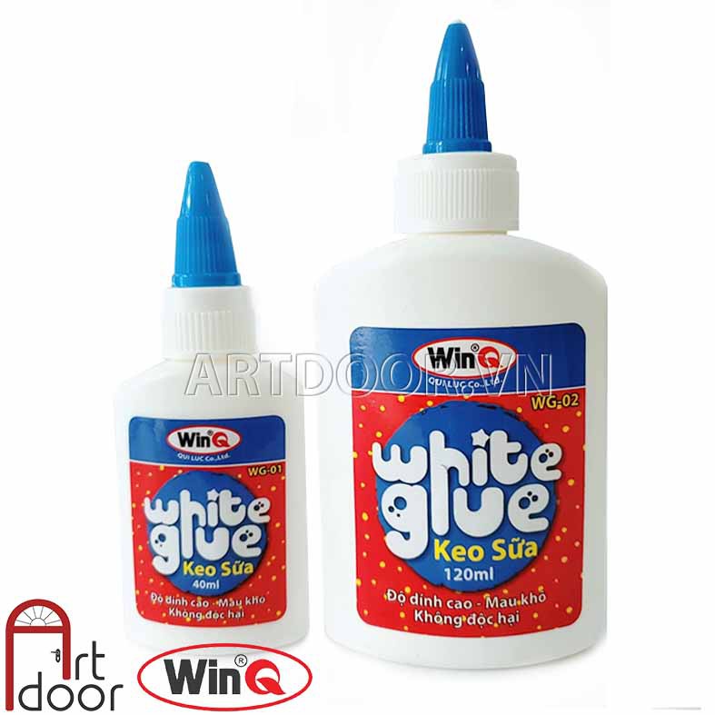 Keo sữa WINQ/ DELI dán giấy, làm thủ công