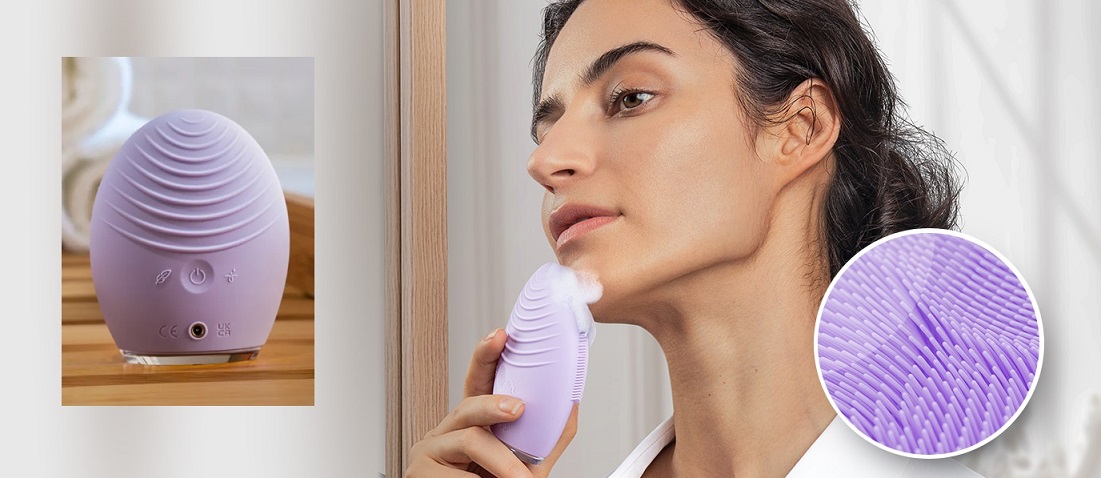 thiết kế máy rửa mặt foreo luna 4