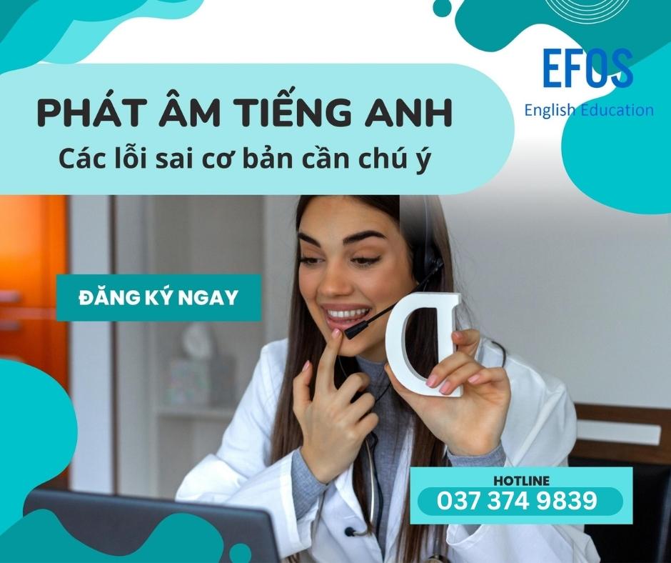 Các lỗi thường gặp trong phát âm tiếng Anh