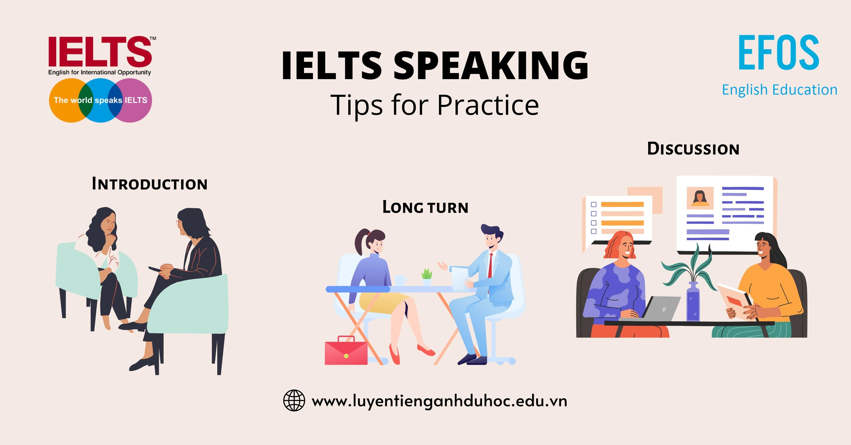 TIPS luyện IELTS SPEAKING - For Practice