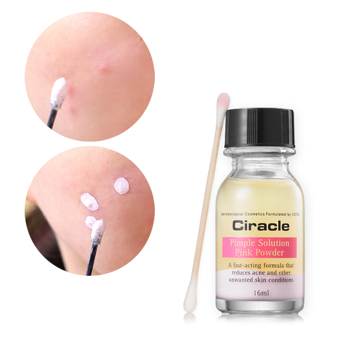 Bột Chấm Mụn Đặc Trị Mụn Sưng Đỏ, Viêm Ciracle Pimple Solution Pink Po