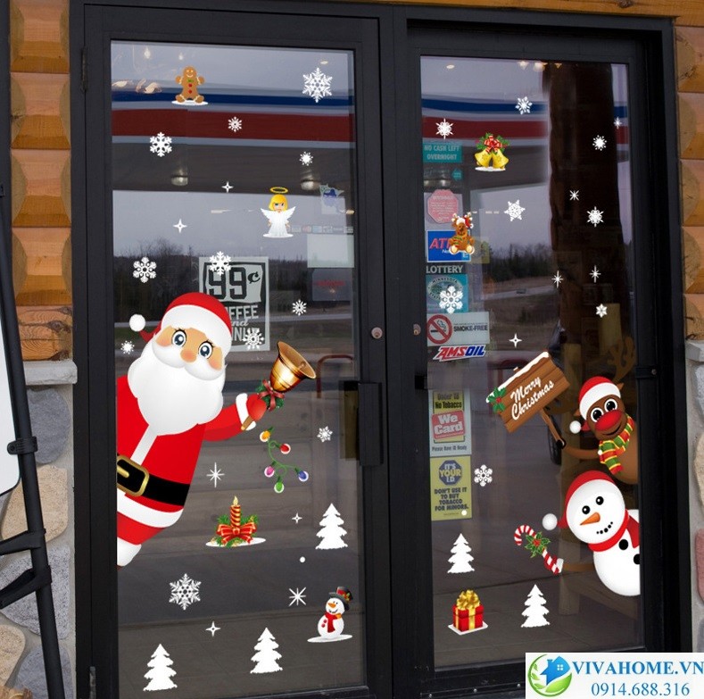 Ông già noel gõ cửa số 2